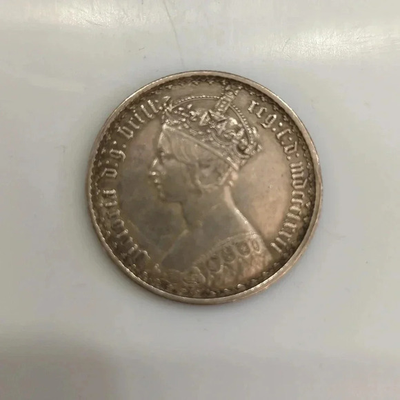 1872 Gothic Florin - Picture 1 of 2